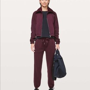 Lululemon Plush Times Jogger - heathered dark adobe